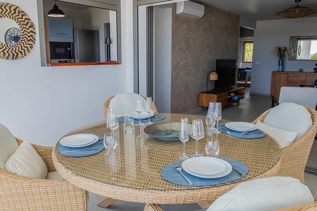 Residence-Green-T3-Terrasse-5 - Locations de vacances Saint-François Guadeloupe - ravinala-gwada